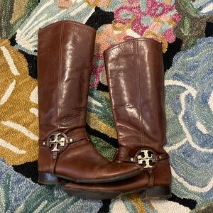 Tory Burch Amanda Riding Boots Size 9.5